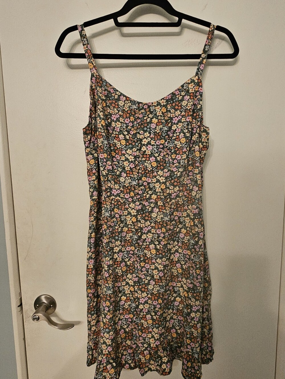 Green Floral Dress